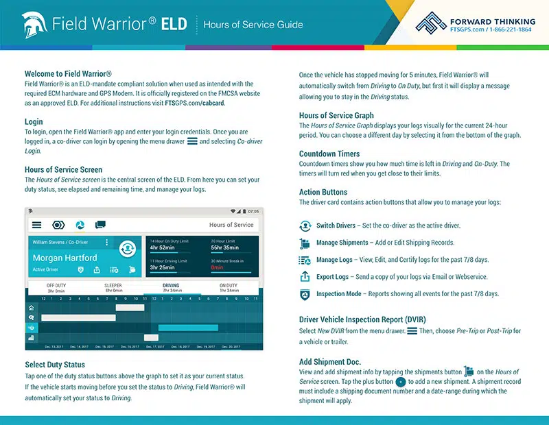 DOT Hours of Service Explained: HOS, ELD, and AOBRD