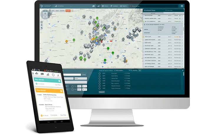 Easy-to-use fleet dispatching software with real-time updates.