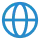 Globe icon to change lang