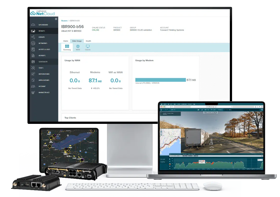 Connect your fleet with Cradlepoint, NetCloud, and IntelliHub