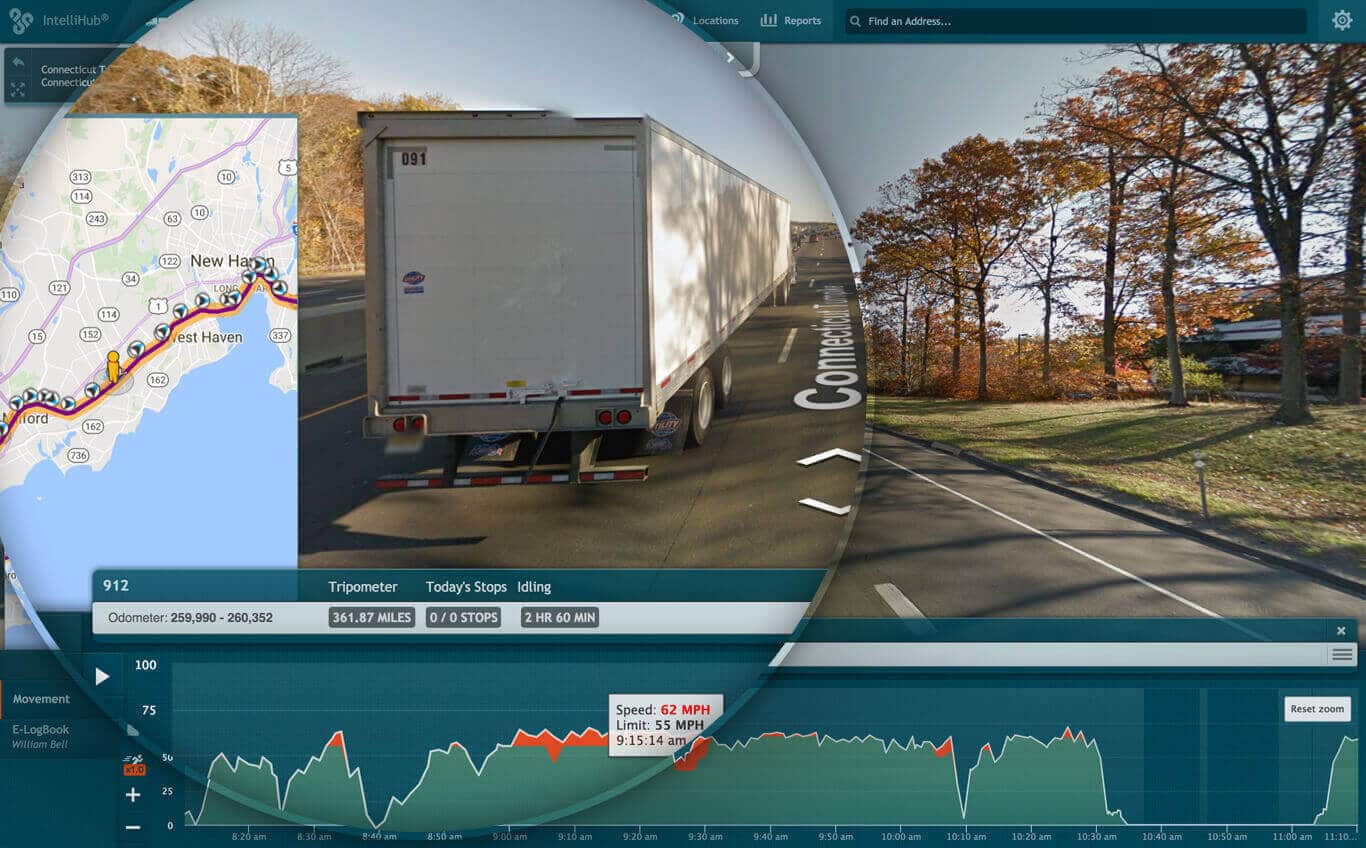 Access full GPS tracking activity history and route playback.