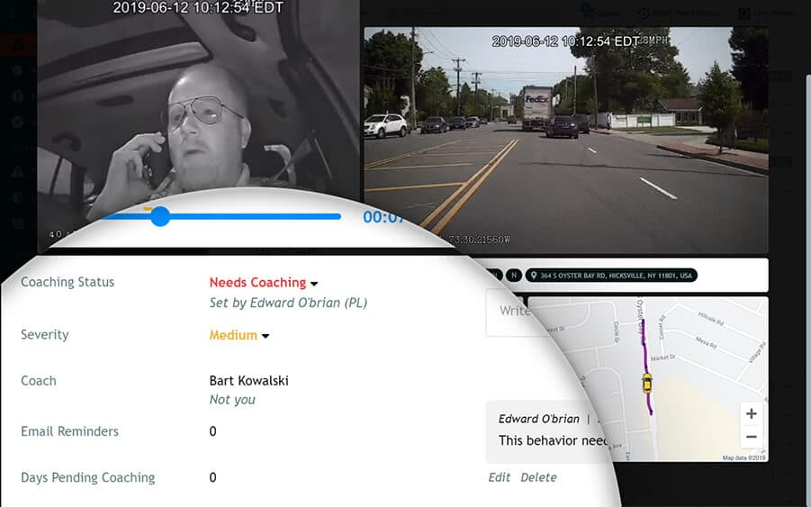 DriveShield allows for automated driver coaching.