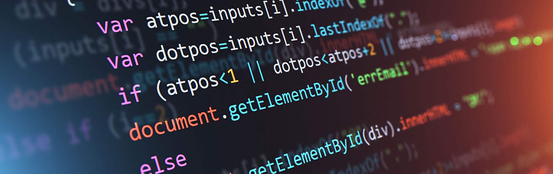 computer coding typed out on a computer screen