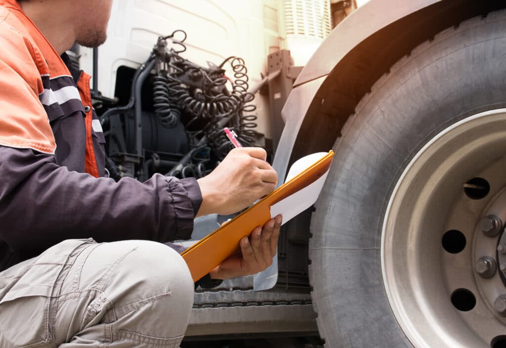 ELD Inspector Check Tires