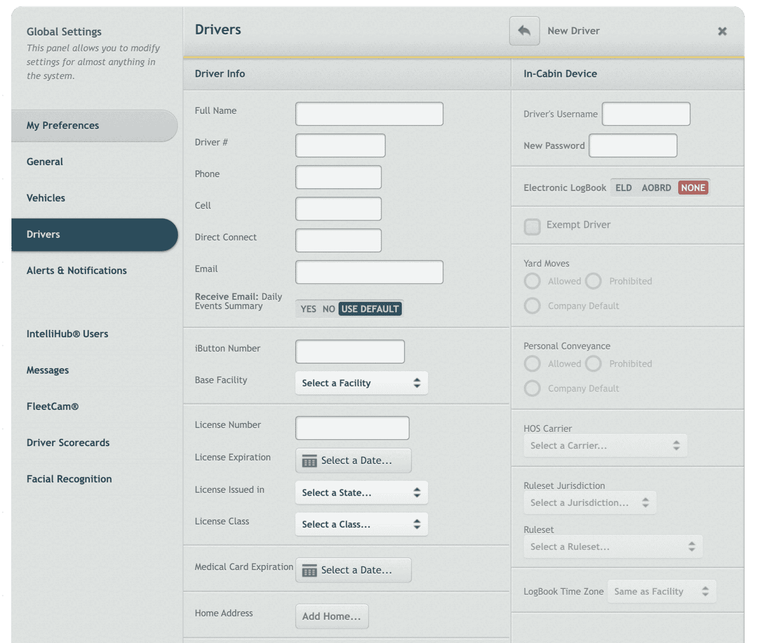 Creating a driver Forward Thinking Systems