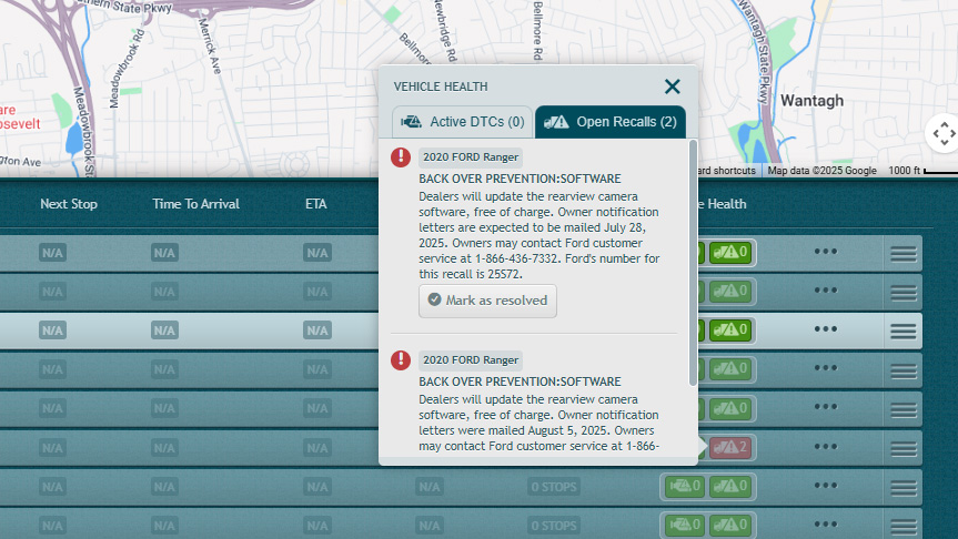 New Vehicle Health Monitoring in IntelliHub Enables Smarter Fleet Maintenance