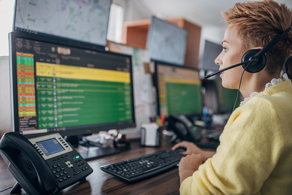 Waste collection customer service representative.