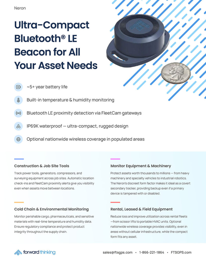 Neron BLE Beacon Product Sheet