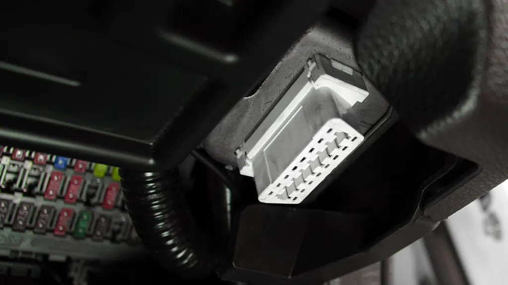 Vehicle OBD-II port